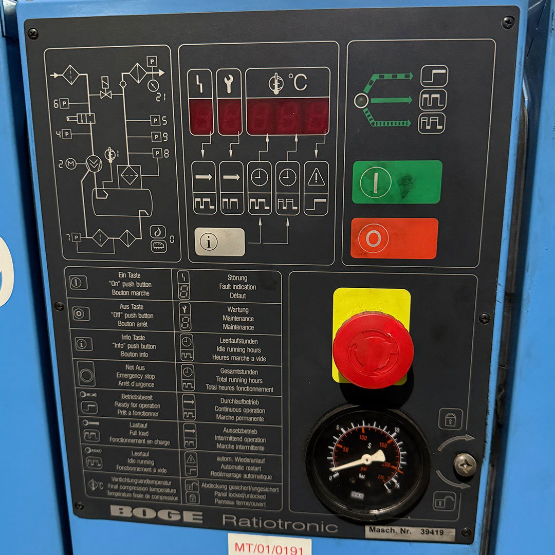 Boge S29 Air Compressor