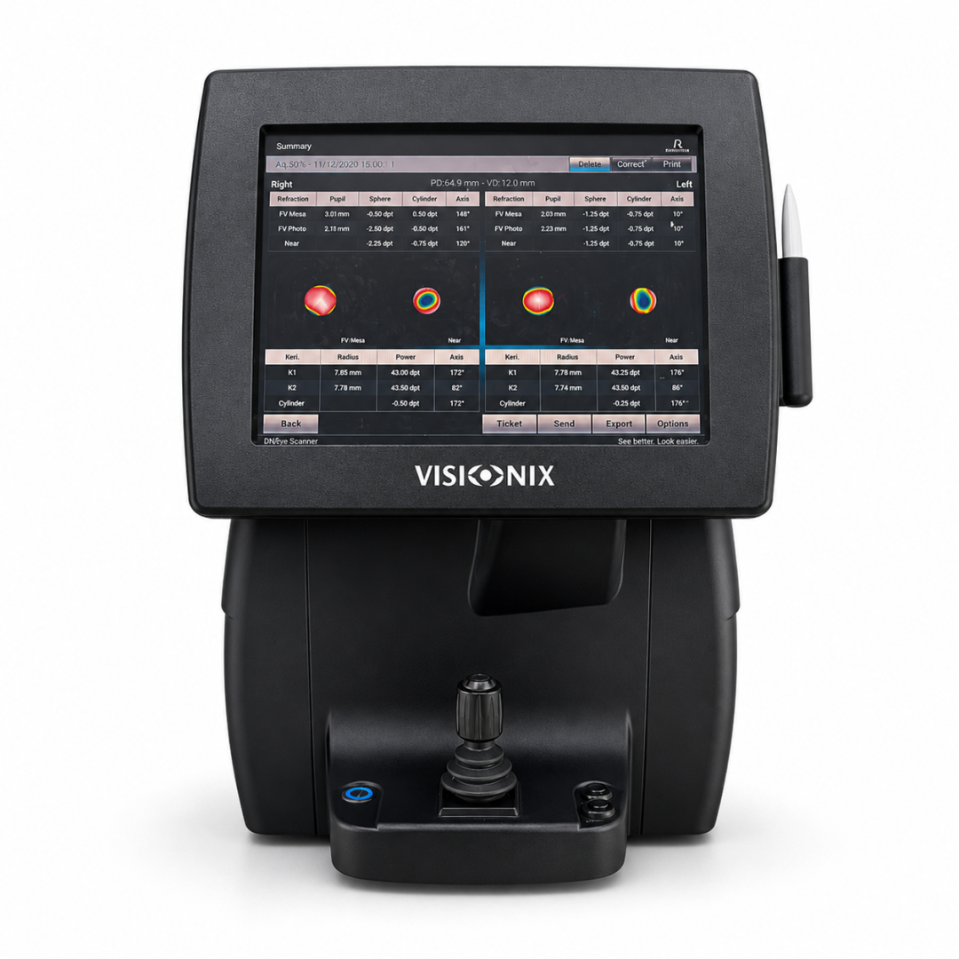 1 (2) Visionix L80 Wave+ wavefront aberrometer and corneal topographer
