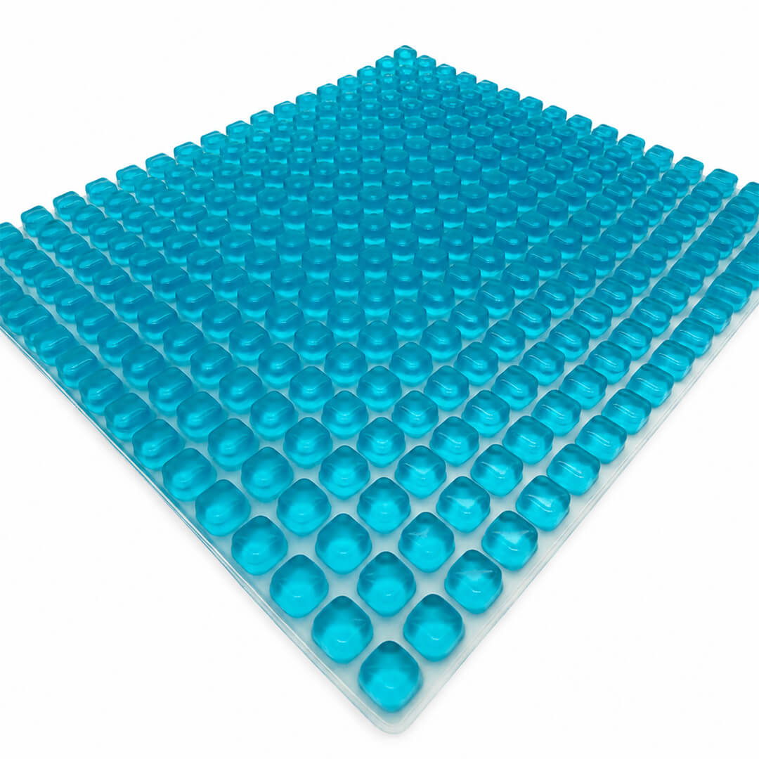Textured Gel Positioning Chair Pad — EG-310 3d