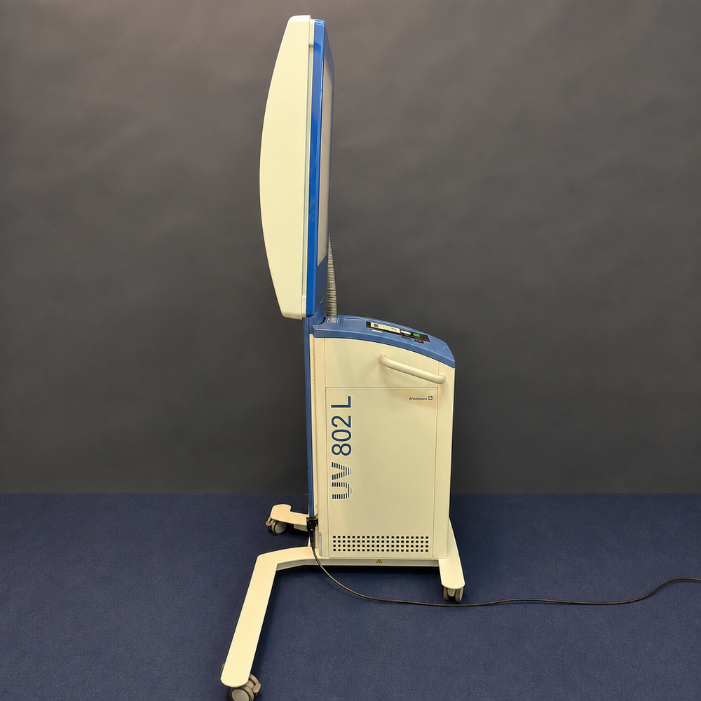 Waldmann UV 802 L mobile partial-body UV therapy system for dermatology phototherapy Waldmann UV 802 L mobile partial-body UV therapy system for dermatology phototherapy