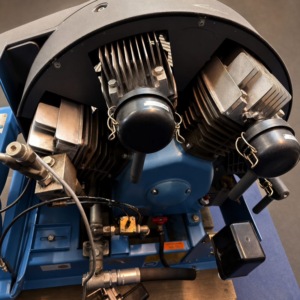 BOGE compressor unit with WEG AL160M/L-02 11 kW motor